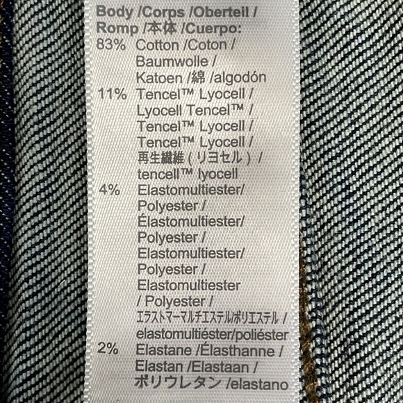 Madewell 9” Mid-rise Skinny Kingston Wash Blue Jeans, Size 16W - Picture 15 of 17